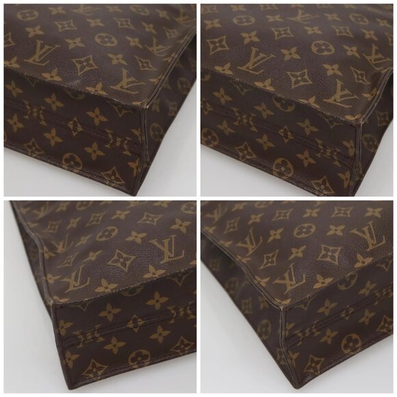 LOUIS VUITTON Monogram Sac Plat Hand Bag M51140 LV Auth 142198 - Picture 14 of 16